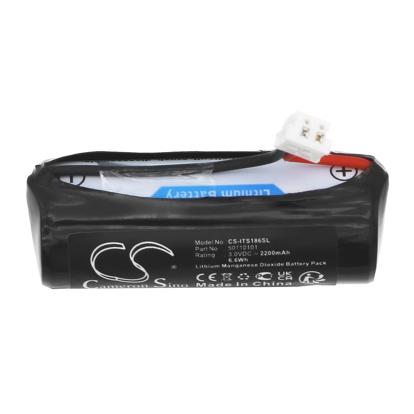 Сменный аккумулятор CS для Ista Sensonic 18186. 50110101 709071813