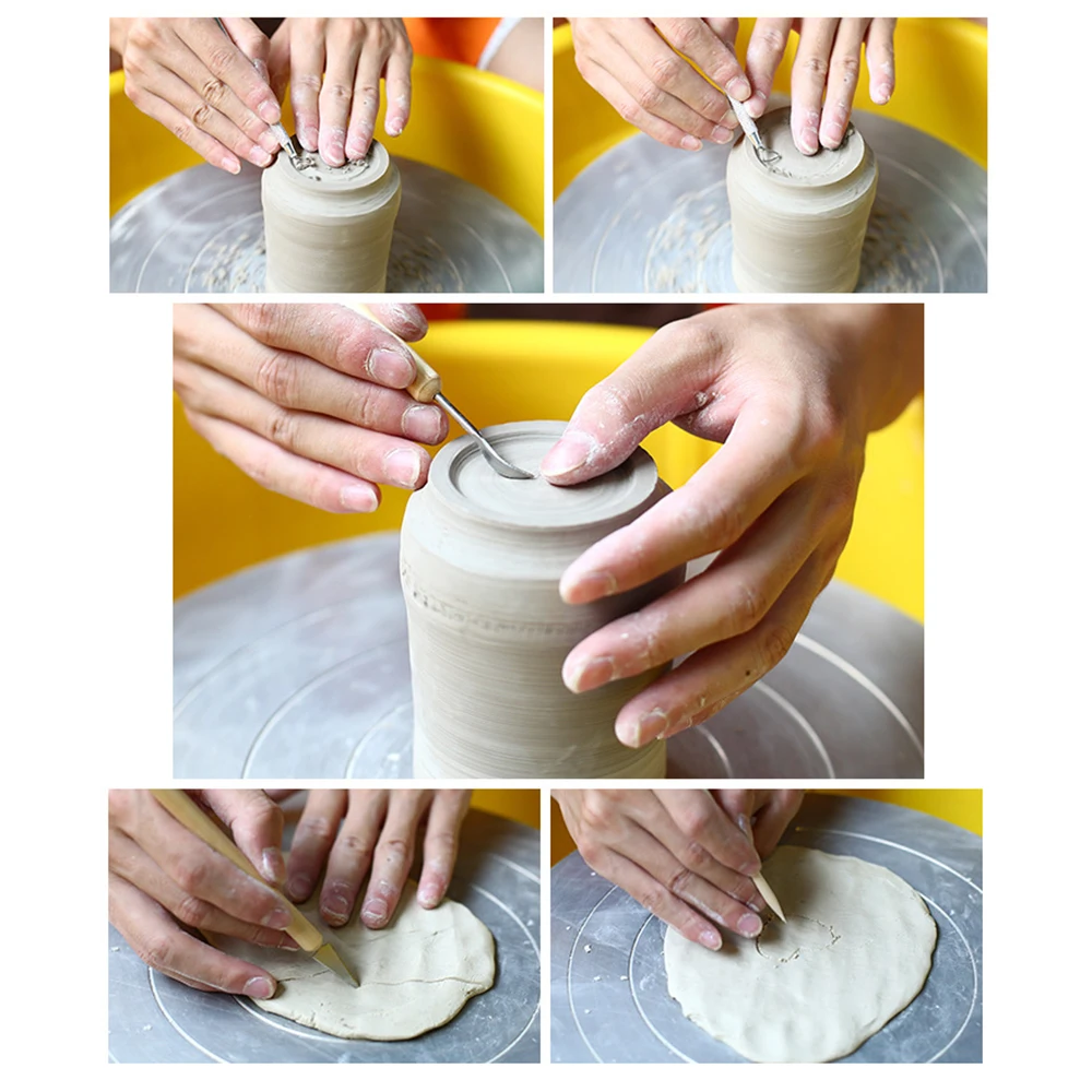 27 шт. Набор двусторонних инструментов для резьбы по керамической глине