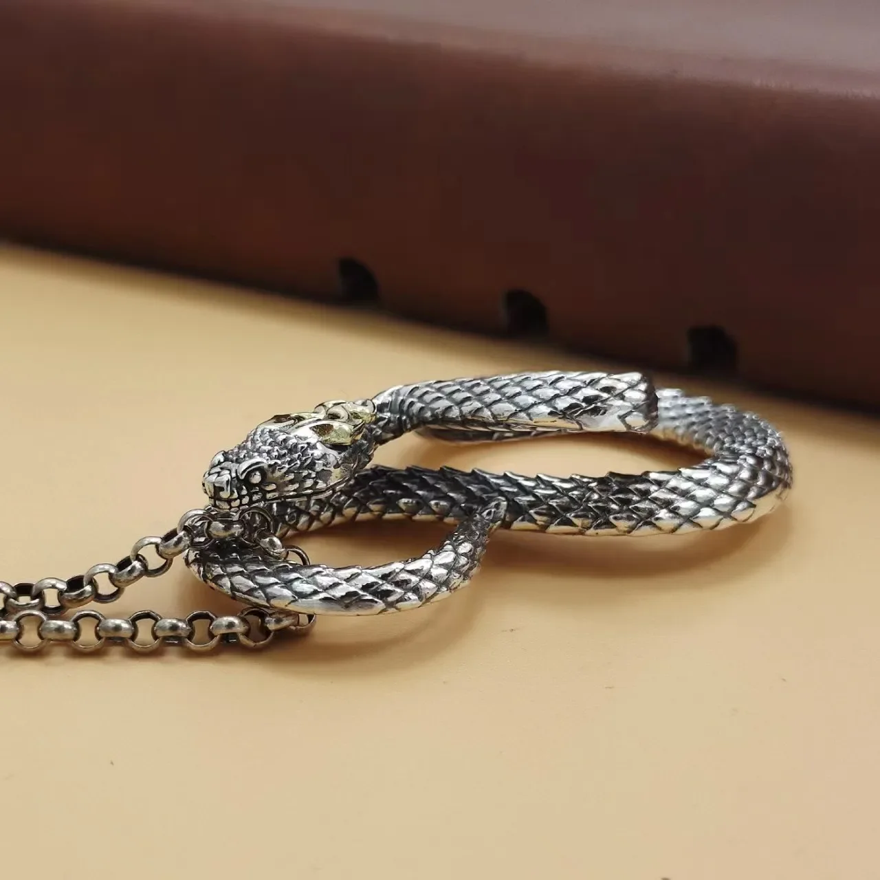 Кулон Jiaolong мужской из серебра 925 пробы уличная мода в стиле хип-хоп