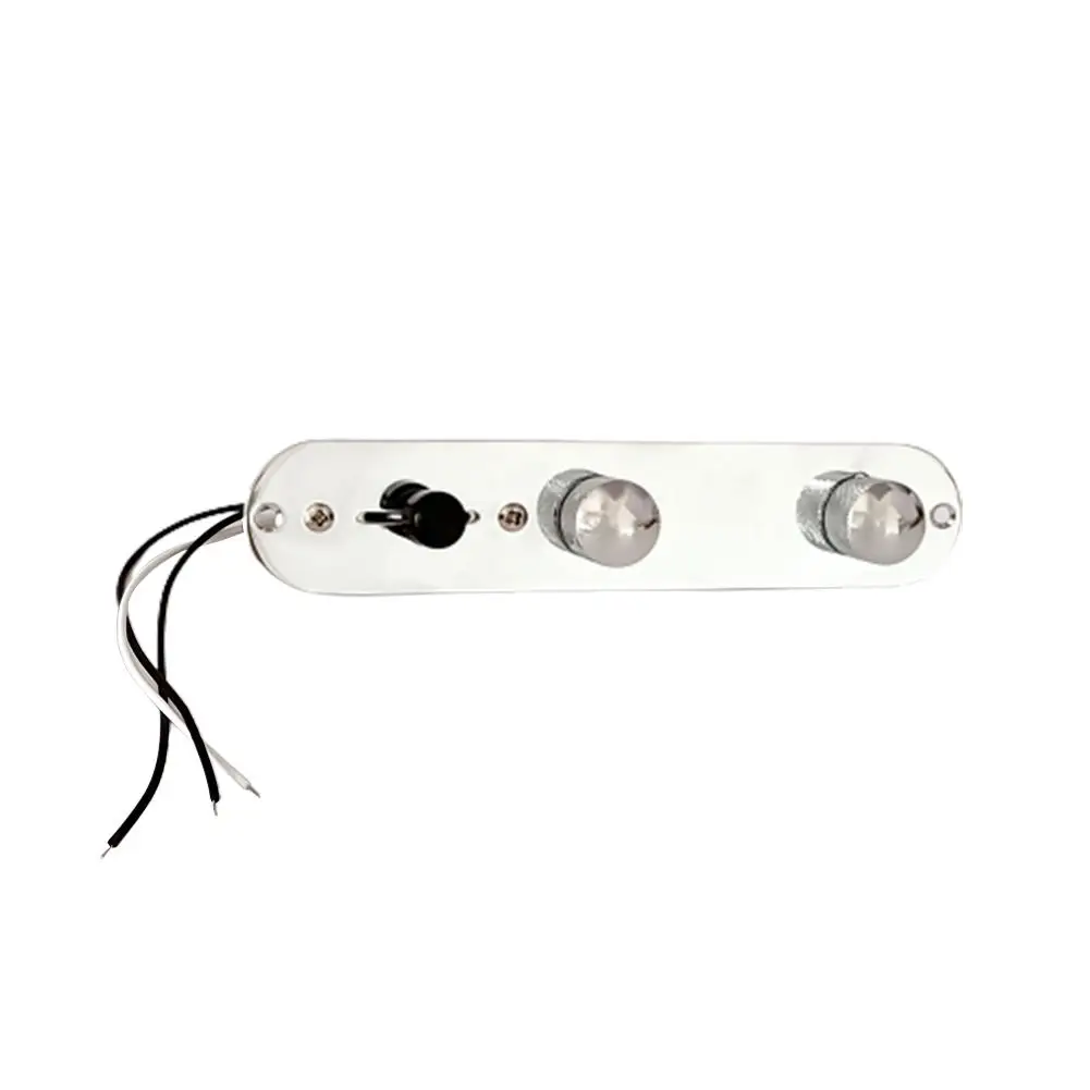 

Circuit Board Pickup Metal Electric Guitar Control Plate With Knobs Switches Musical Instruments Accessories Metal Pick-up Tools