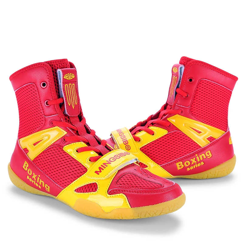 2023 New Breathable Boxing Shoes Men's and Women's Professional Wrestling Shoes Large 47 Wrestling Shoes Anti Slip Sports Shoes