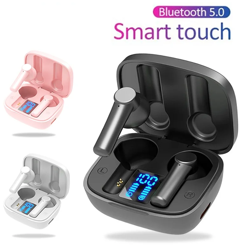 

LB-8 Wireless headphones Bluetooth 5.0 Earphones Waterproof Headset Noise Cancellation For Redmi Xiaomi Iphone Huawei Earpieces