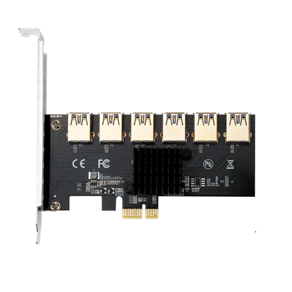 

PCI-E к USB 3 0 удлинитель 5 Гб s PCI-Express адаптер печатная плата сплиттер быстрой скорости Расширительная карта Компьютерный Аксессуар