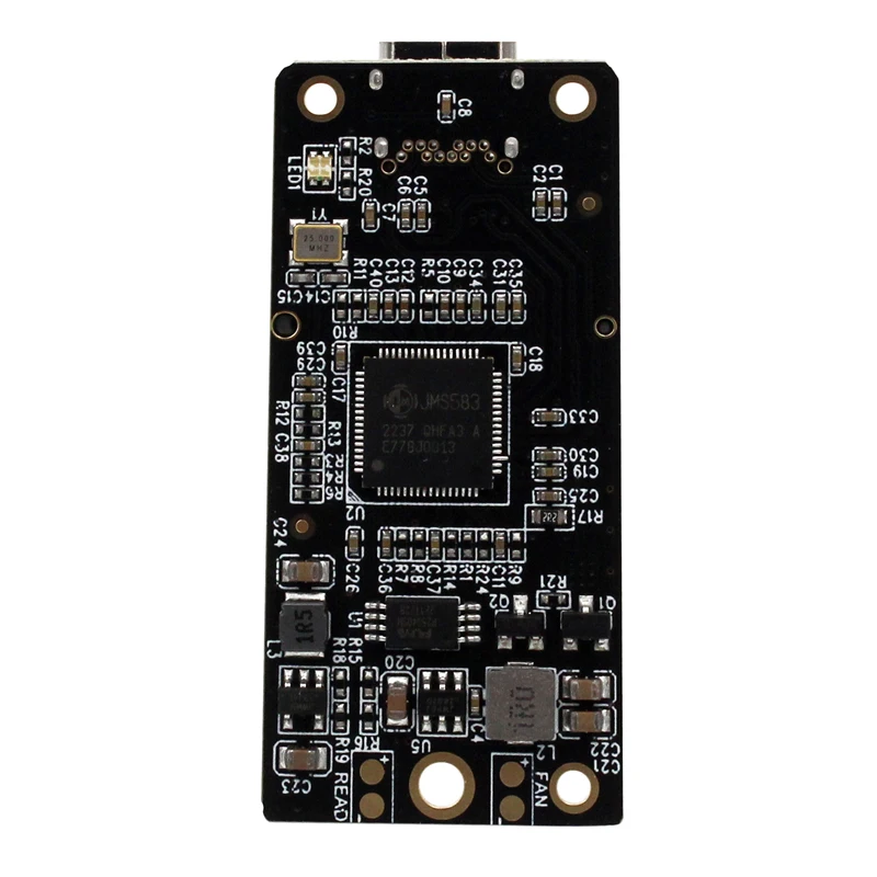 Фото Адаптер NVME USB NVME на USB 3,1 Тип C 10 Гбит/с, подставка M2 PCIE NVME SSD на USB C конвейер JMS583, ключ M для 2230 M.2 NGFF SSD №2