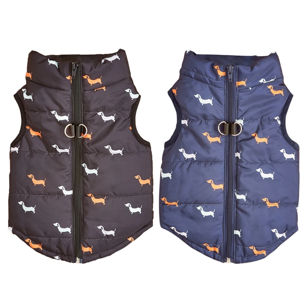 

Winter Warm Dog Clothes For Small Dog Windproof Pet Dog Coat Jacket Zipper Clothes Puppy Outfit Vest Yorkie Chihuahua Clothes