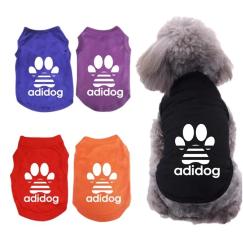 

Dog Clothes Summer Thin Aaidog T-shirt Dog Vest Breathable and Comfortable Teddy Corgi General XS-3XL Small Dog Clothes
