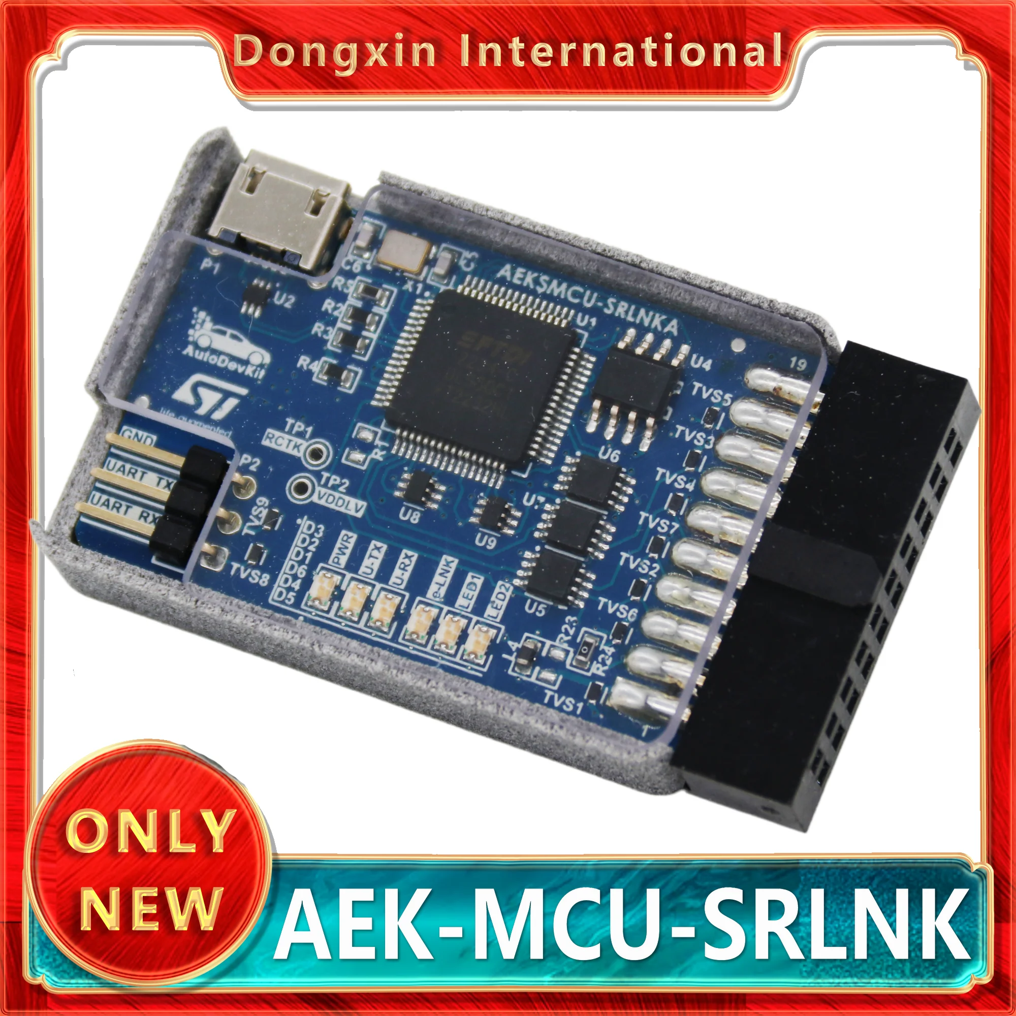 Фото Программатор-эмулятор-отладчик AEK-MCU-SRLNK для микроконтроллеров Stellar №1