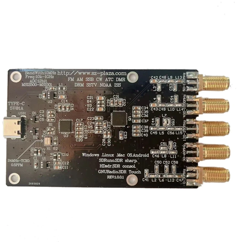 

Amateur Radio Is For Msi2500 Msi001 Scheme Simplified RSP1 Circuit DIY Moudle Accessories Electronic Supplies