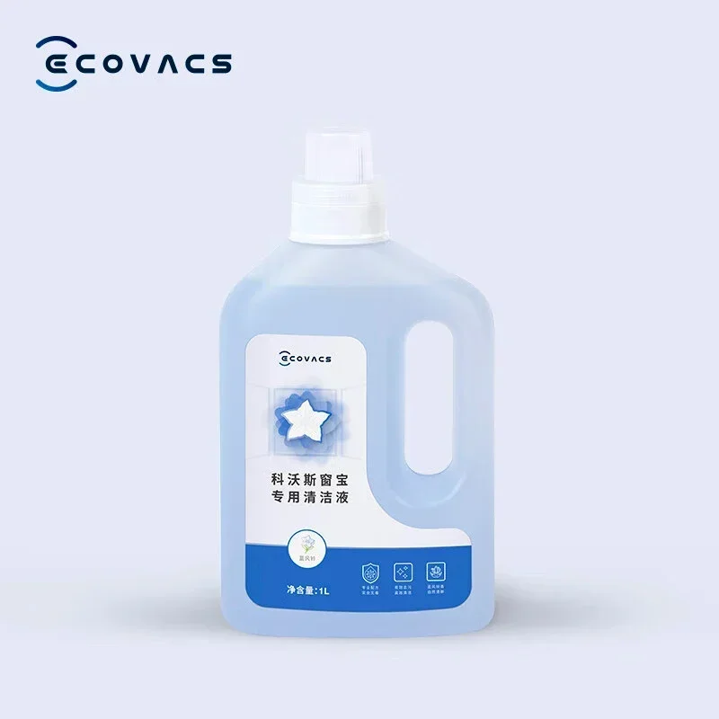 Оригинальное средство для чистки окон Ecovacs WINBOT, жидкость для чистки окон 1 л W1PROW2 PROW960W920W880, жидкость для чистки оконных стекол (art.: 3920ca72fed15) - 3920ca72fed15