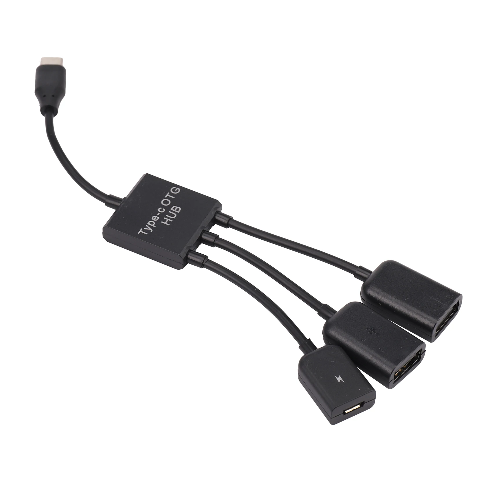 USB 3.1 Type C папа на 2 Dual A 0 мама + Micro-USB 3 в 1 OTG концентратор