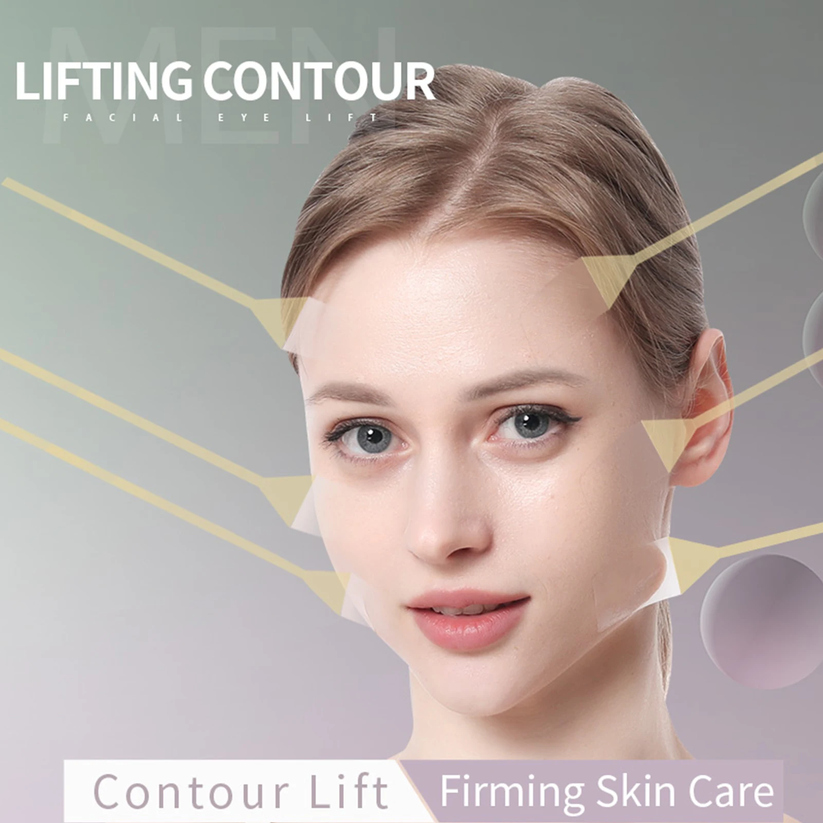 

Invisible Face Stickers Neck Eye Lifter Sticker Anti Aging Patch Facial Slimming Tape Wrinkle Removal Sticker Face Lift Tape