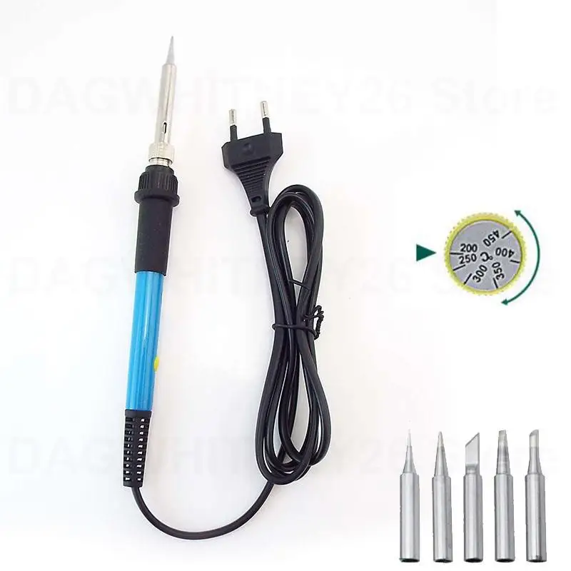 

60w Electric Soldering Iron Pen Head Household Adjustable Temperature Welding Solder Repair Tool Heat Pencil Rework Station U26