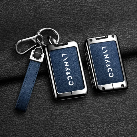 Чехол для автомобильного ключа из цинкового сплава подходит для LYNK & CO LYNK CO 01 03 05 06 09 2024 2025, защитный чехол для автомобильного ключа с дистанционным управлением