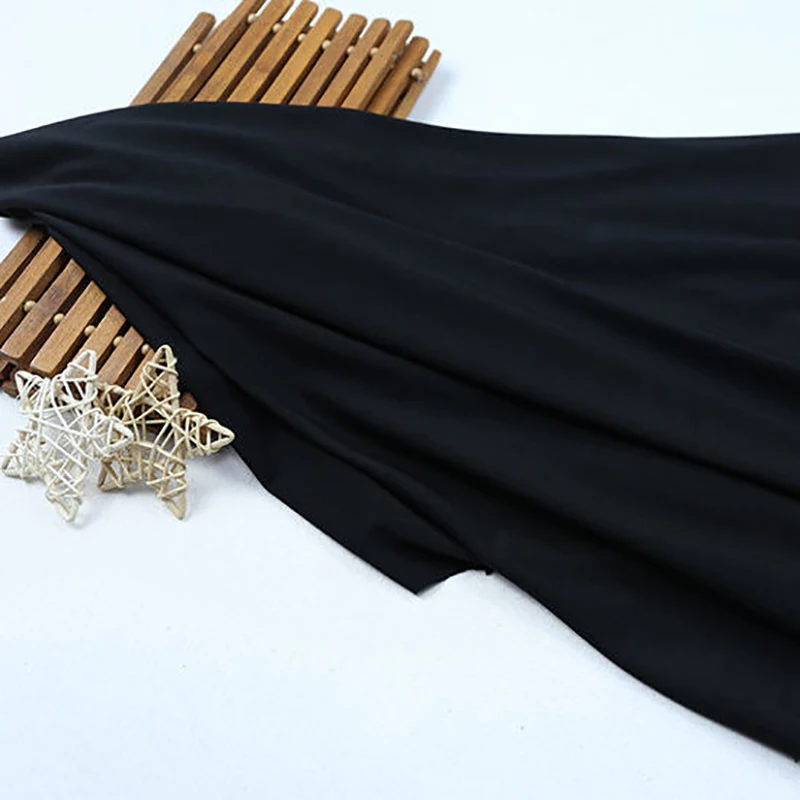 Четырехсторонняя тянущаяся ткань для путешествий Акула молочный шелк мягкая и