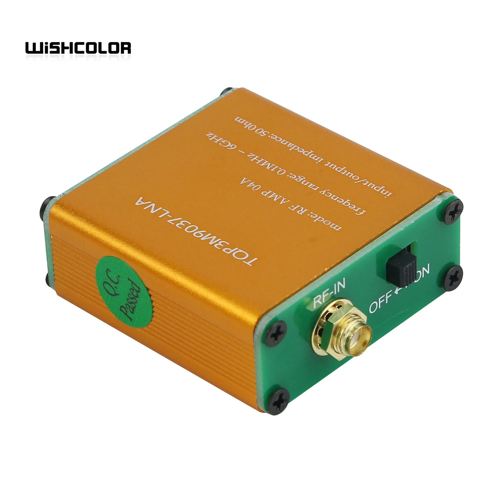 Wishcolor RF AMP 04A 0 1 МГц-6 ГГц усилитель с низким уровнем шума
