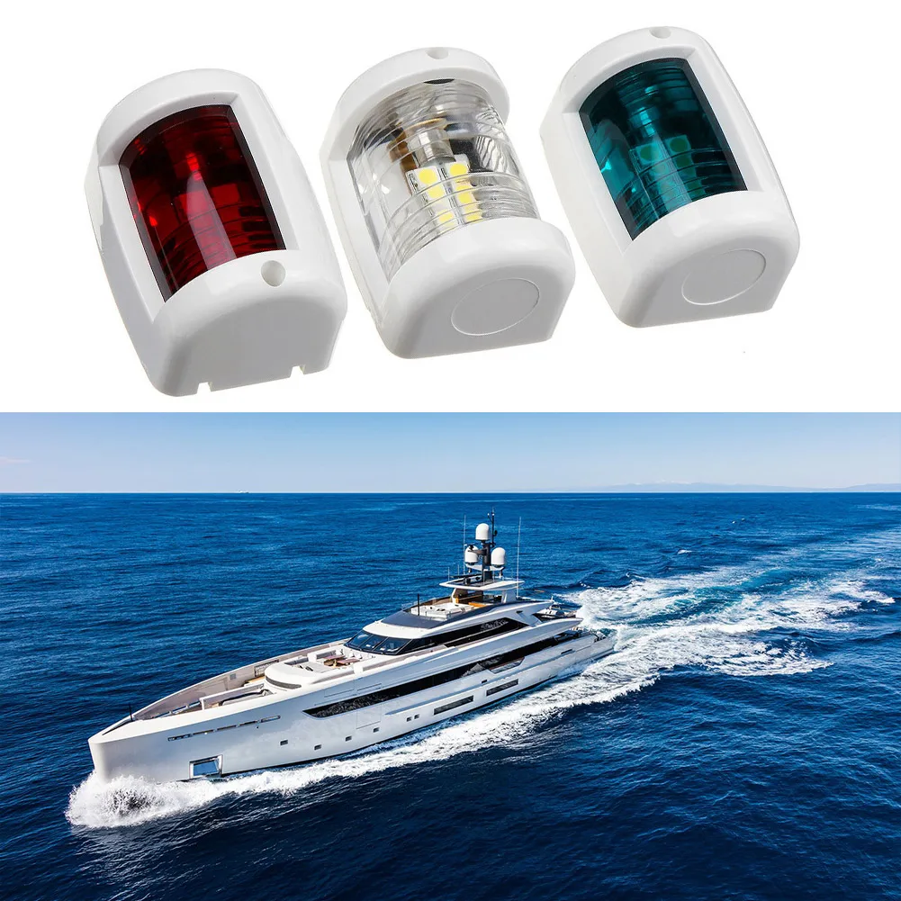

Nav Lights Navigation Lights Mini Port/Starboard LED 12V Marine Boat Yacht LED Harbor Ports Light