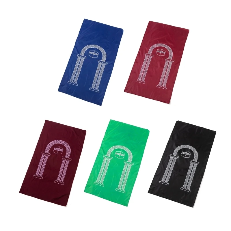 Мусульманские молитвенные коврики для путешествий мягкий исламский молитвенный