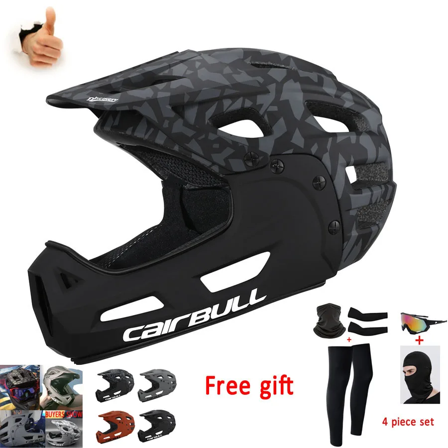 

Cairbull ALLCROSS Safety Helmet Mountain Cross Country Bike Full Face Helmet Casco lntegral MTB Extreme Sports Cascos Bicicleta