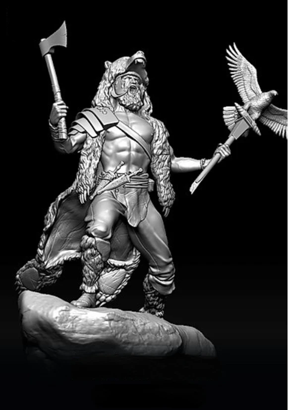 

1/24 Die Cast Resin Figure Model Assembly Kit Figure Model Broken Soul DIY Model Toy Unpainted Free Shipping
