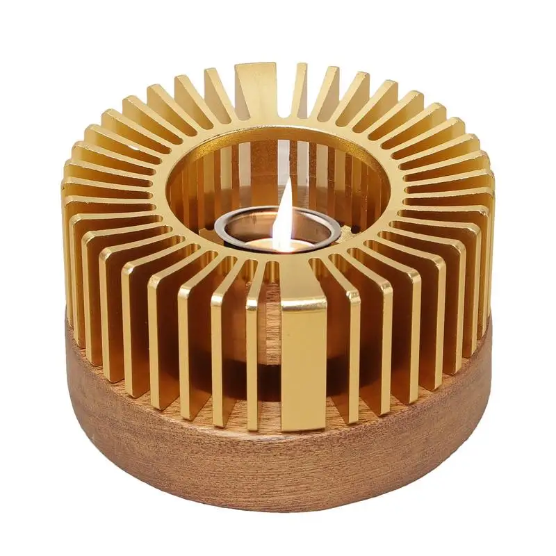 Грелки для чайников роскошный подогреватель шампанское золото чайная лампа