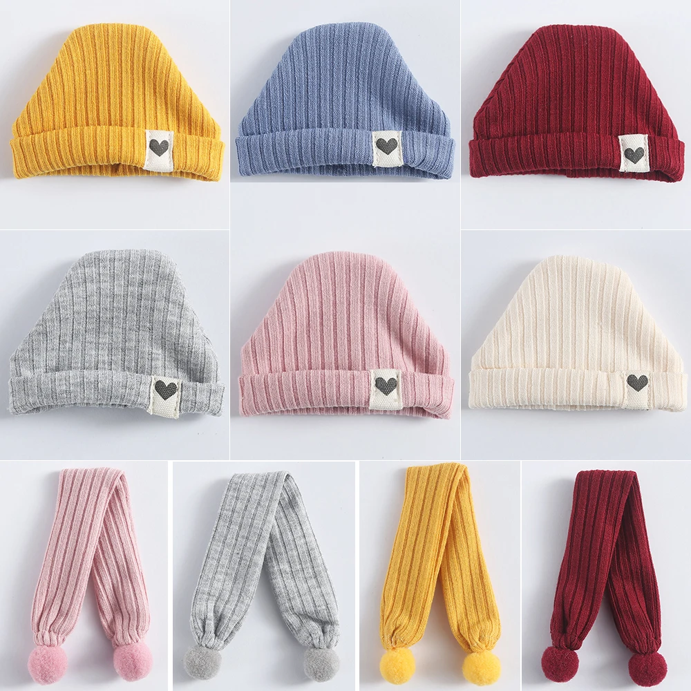 Ob11 Fashion Knit Hat  Scarf Doll Clothes Accessories For Penny, Nendoroids Obitsu11, Molly, Ob11, Molly, Gsc, 1/12 1/8 Bjd Doll