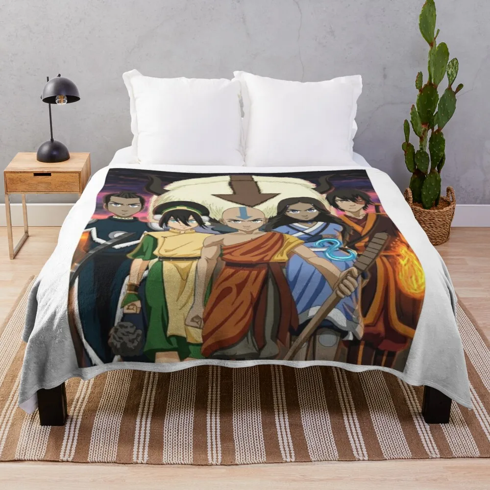 

The Last Airbender Anime Throw Blanket Designer Blanket