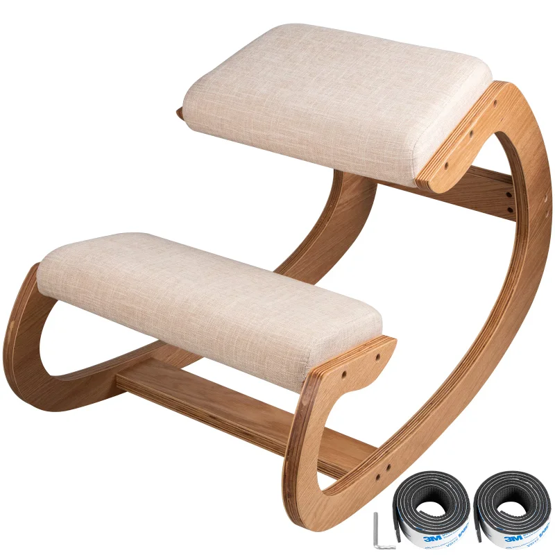 Heavy Duty Better Posture Kneeling Stool Office Chair Home For Body Shaping Relieveing Stress