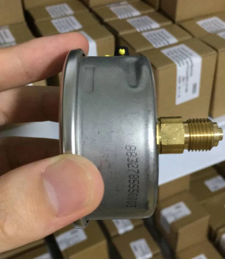 Stainless steel manometer pressure gauge EN837-1 |
