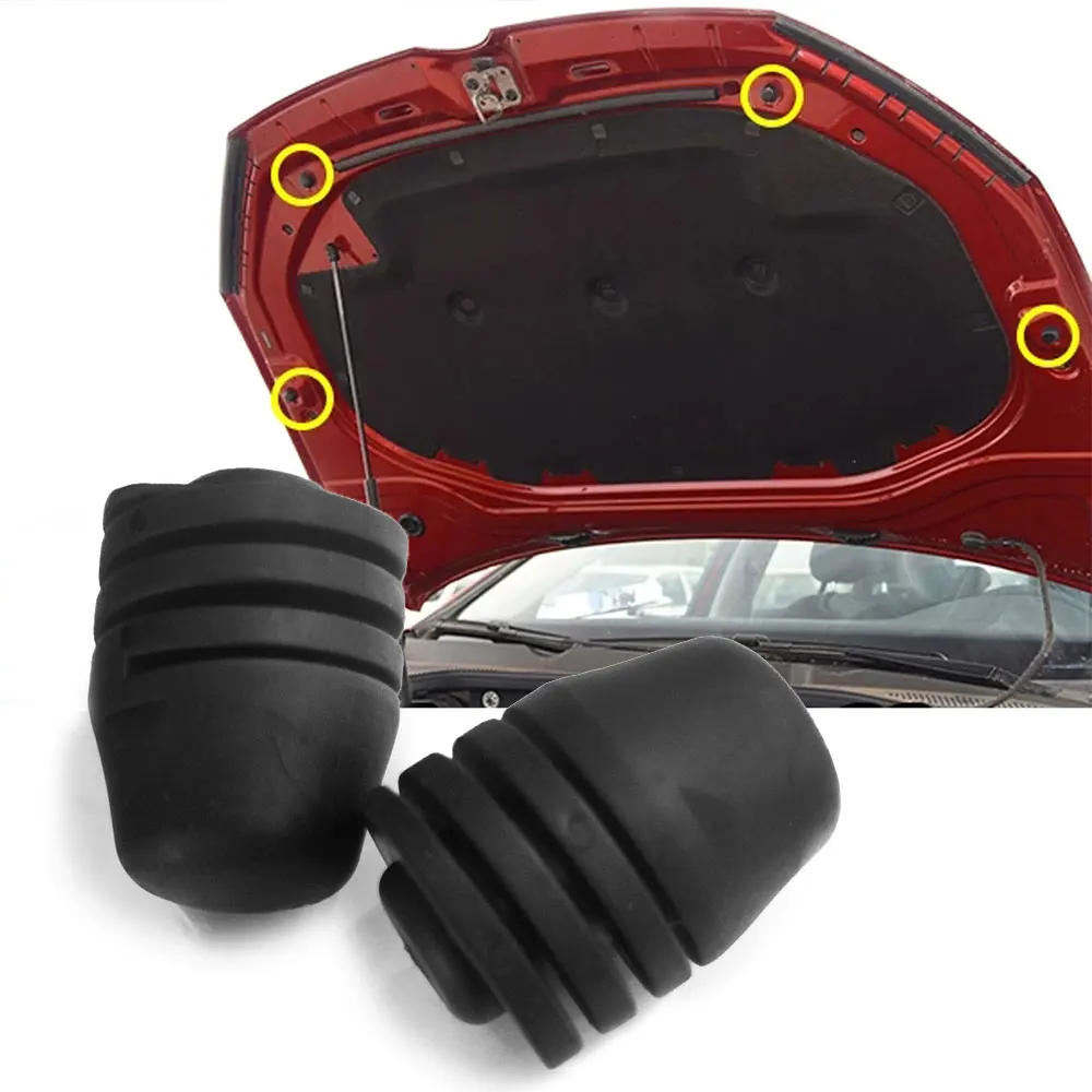 

For VW Dasher Rabbit Jetta Scirocco Golf Polo Tiguan Audi 4000 Car Bumper Bonnet Hood Lid Tailgate Rubber Stop Buffer Cushion