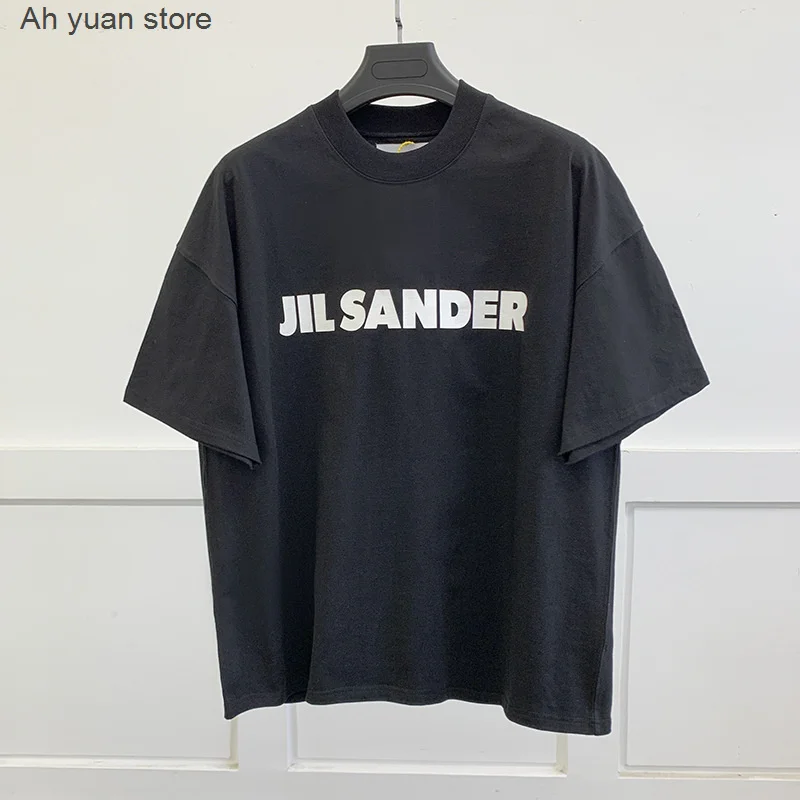 Ss22 новые модные брендовые футболки Jill sander из чистого хлопка с круглым вырезом и