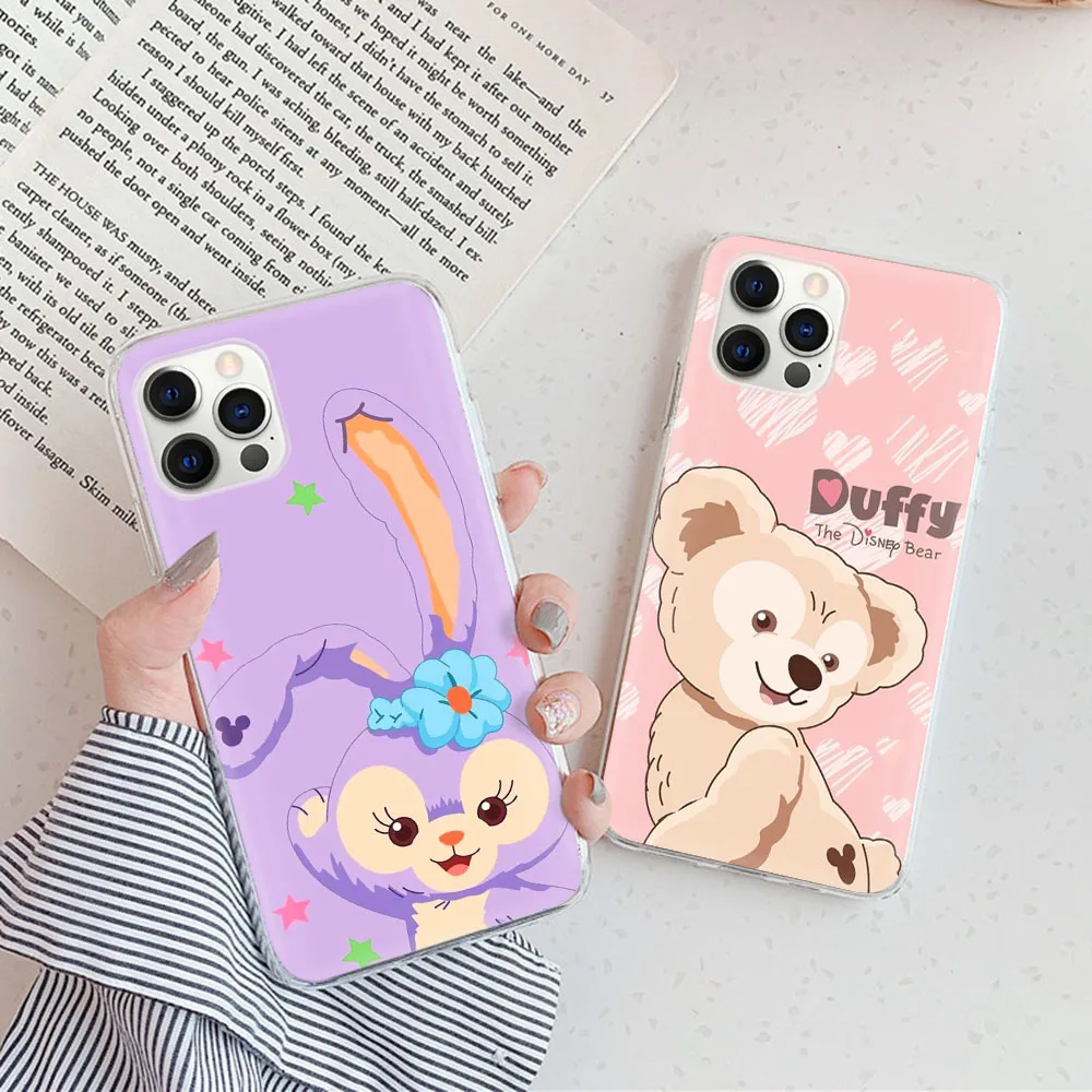 Фото Прозрачный корпус для Moto P30 Ace G Vision One Power Hyper Action Fusion Play Plus Macro Zoom 5G Cover SJ-30 Duffy Stella Lou №2