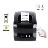xp365b product price sticker label 20 80mm width pos bill receipt usb bluetooth thermal barcode printer for windows android ios