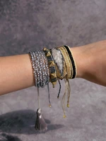 rttooas mostacilla miyuki beads bracelet for women handmade woven evil eye boho tassel charm bracelets cuff fashion jewelry 2022