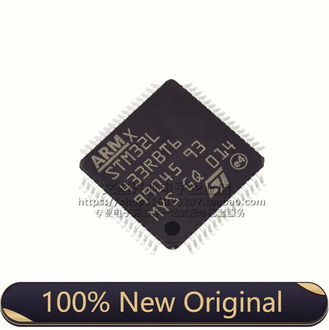 STM32L433RBT6 Package LQFP64Brand new original authentic microcontroller IC chip