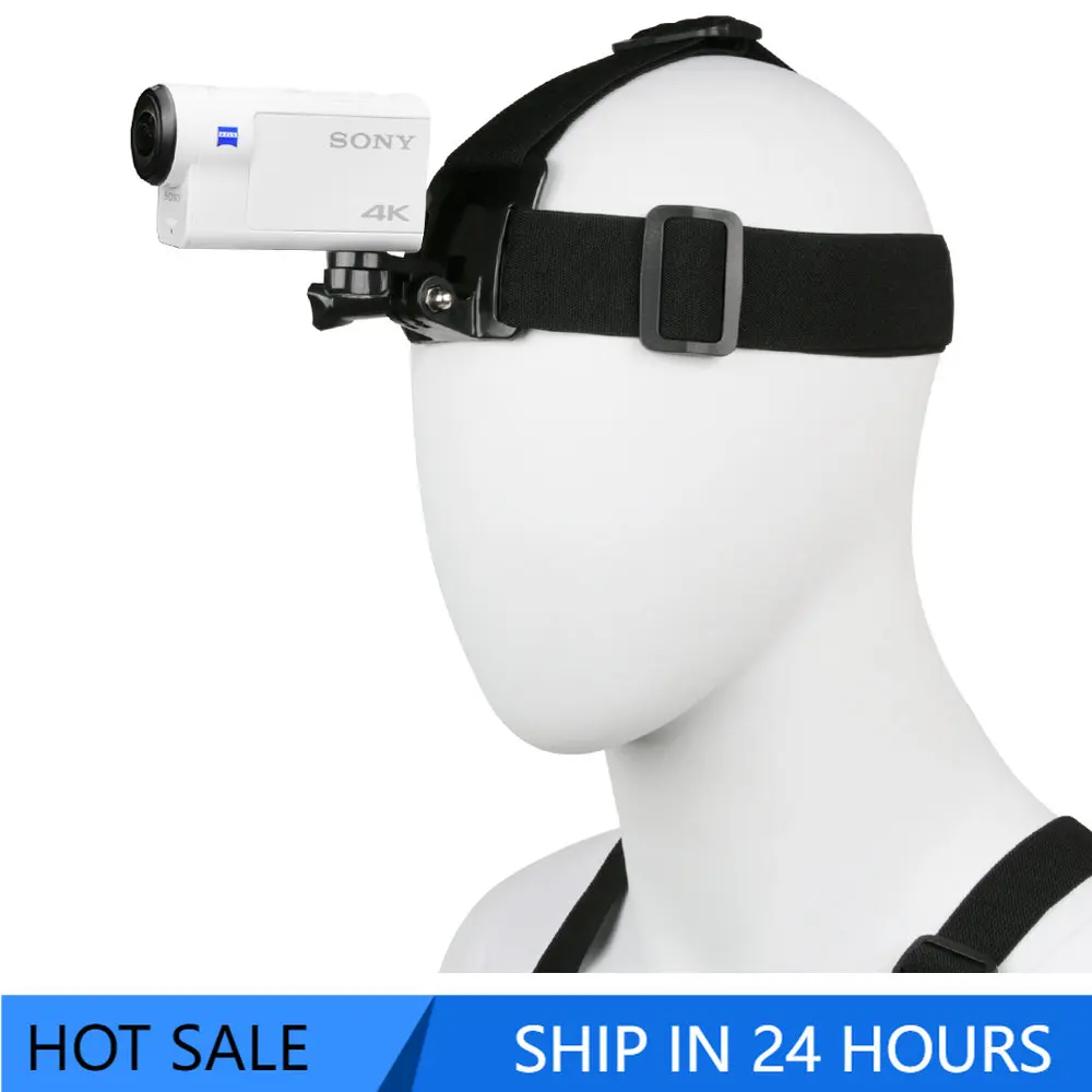 

For Go Pro Mount Belt Adjustable Head Strap Band Session for Gopro Hero 5 7 8 9 Sports Action Video Camera Accessories for Gopro