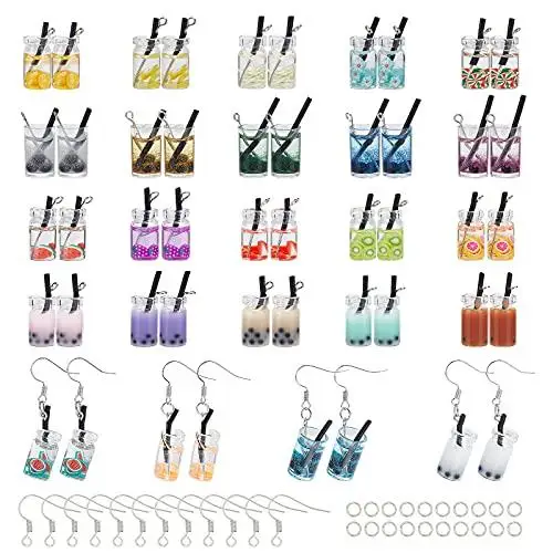 

Brand: Nbeads 32 Pcs Resin Necklace Set, Glass Bottle Tılsımları Resin Flower Ornaments And Missed Yum