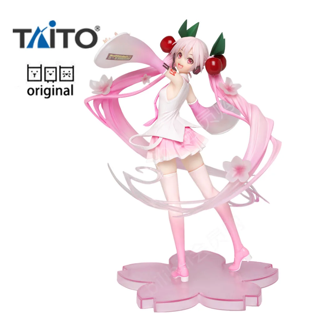 

Оригинальный иллюстрационный стиль TAITO VOCALOID Hatsune Miku 2020 Ver. Оригинальная аниме-фигурка, модель, экшн-коллекция, игрушки, украшение