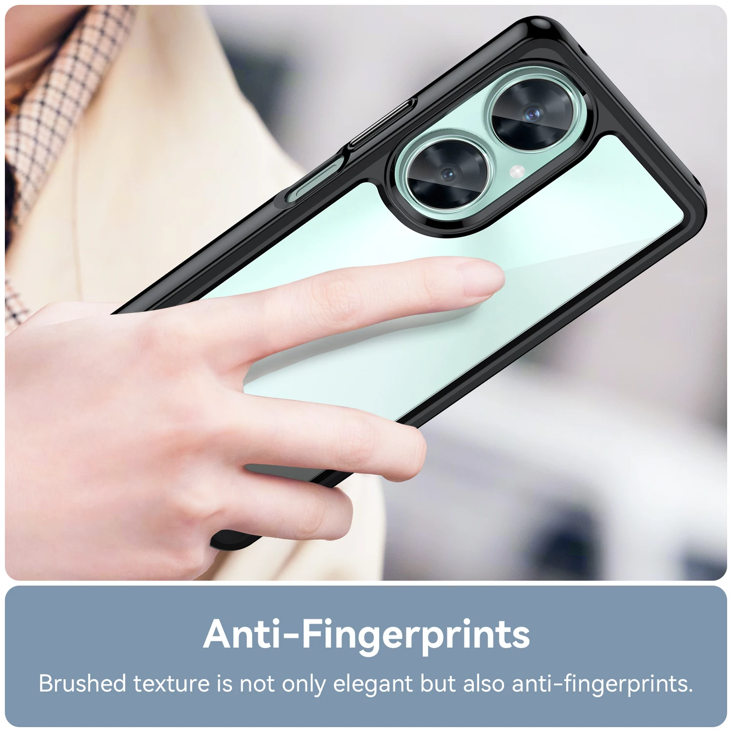 For Huawei Nova 11i Clear Case Nova 11i 11 Pro Cover Coque Fundas Hard Translucent Soft Frame Phone Bumper For Huawei Nova 11i