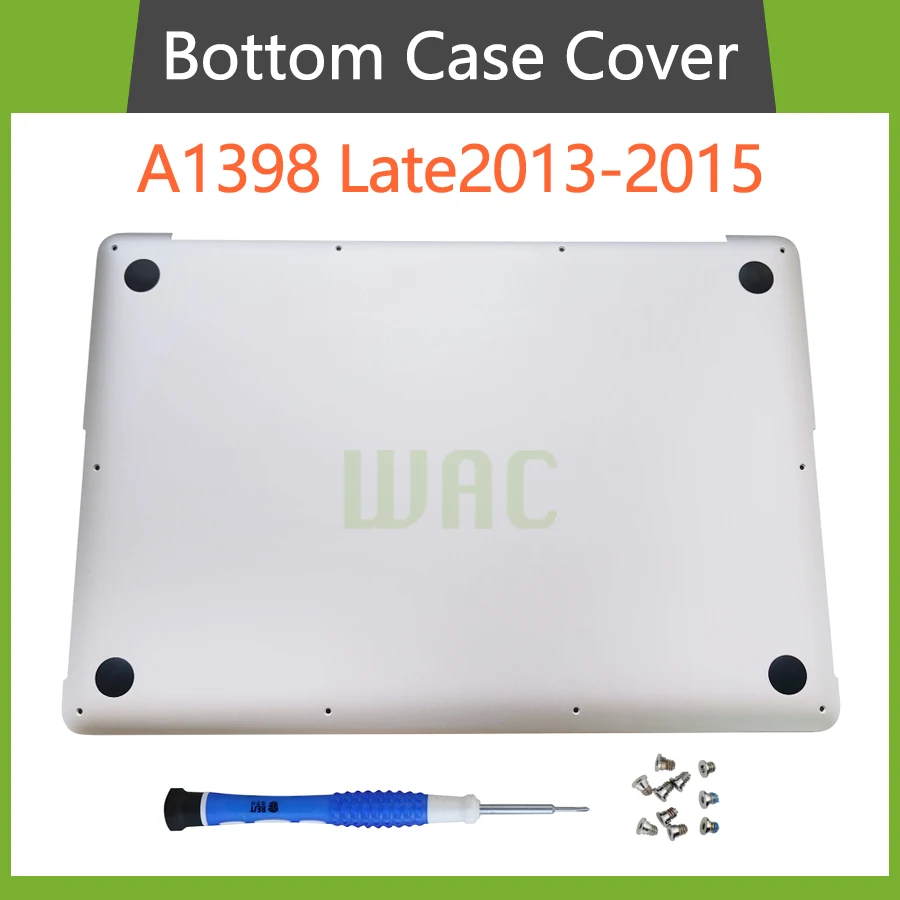 Новый корпус нижнего основания a1398 с винтовой отверткой для Macbook Pro Retina 15 дюймов