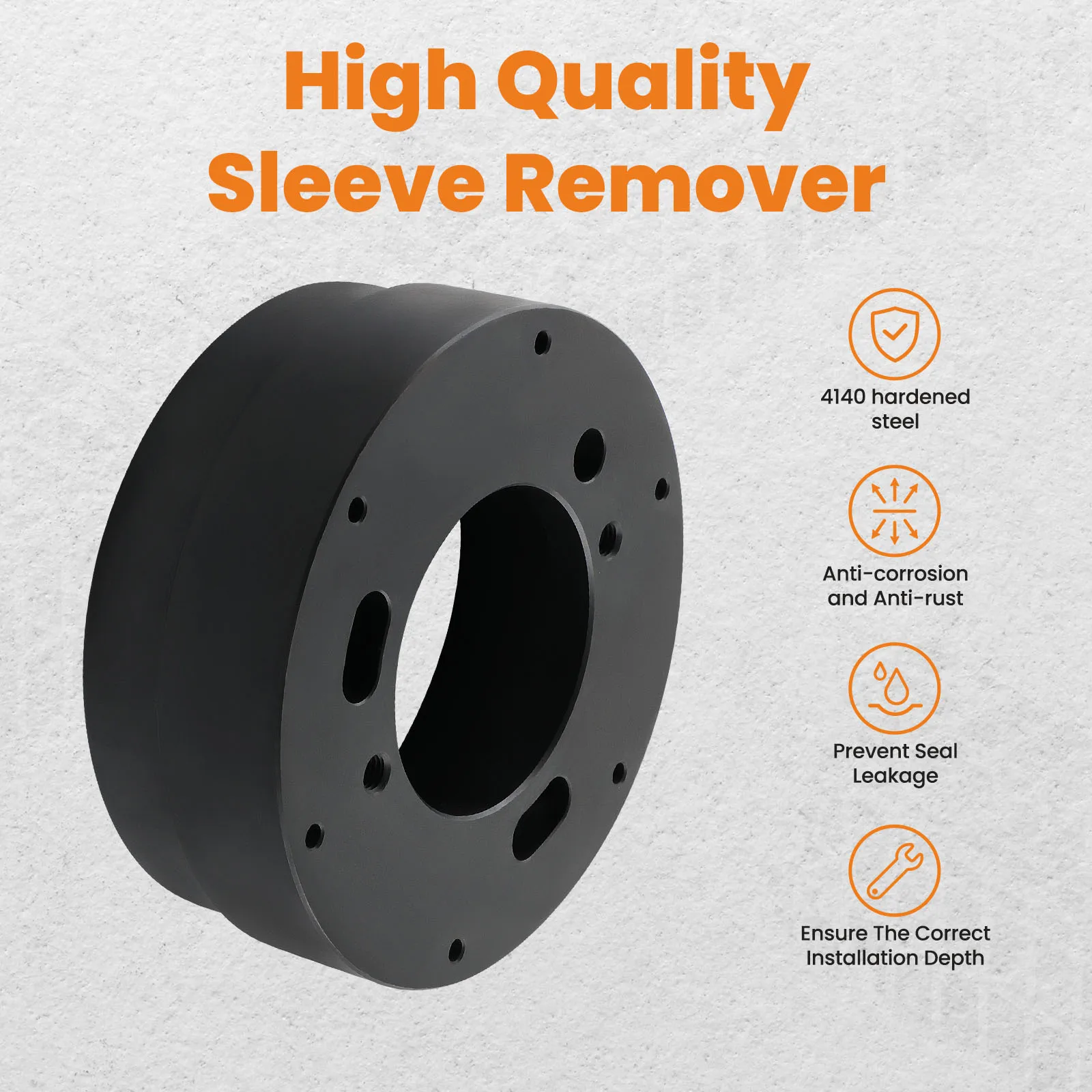 Уплотнение переднего коленчатого вала и съемник износостойкой