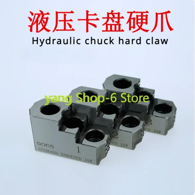 

HJ-05 HJ-06 HJ-08 гидравлический патрон с тремя захватами, жесткий гидравлический патрон с давлением масла, жесткие 3 захвата для механических токарных станков с ЧПУ