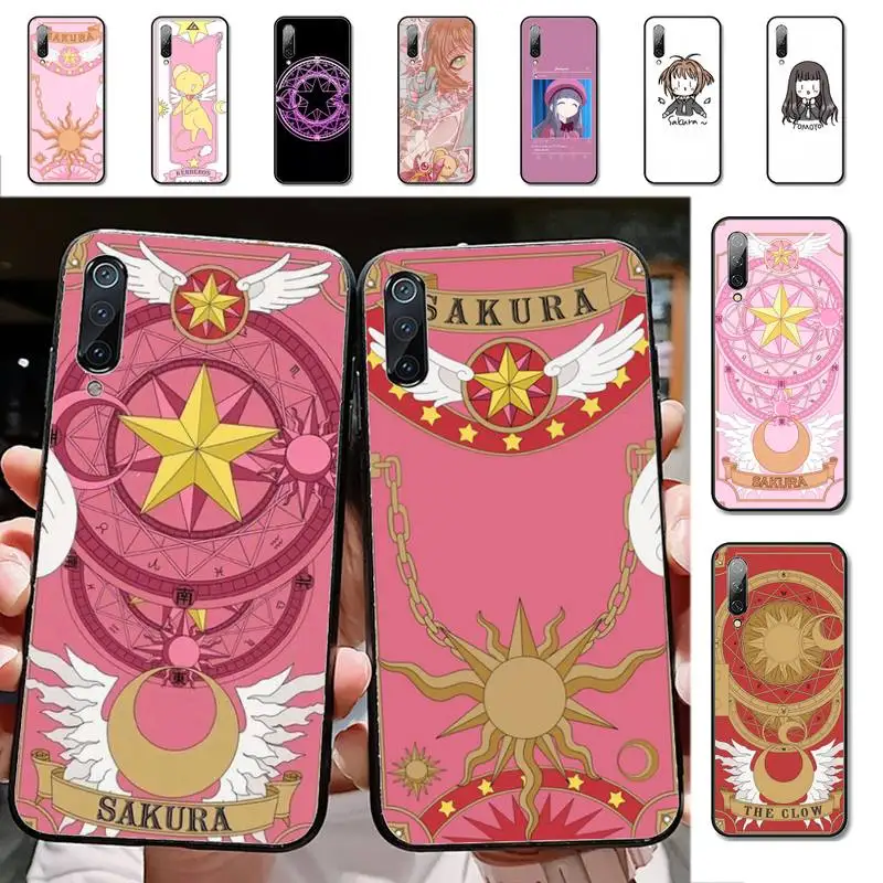 

Yinuoda Card Captor Sakuras Anime Phone Case for Xiaomi mi 5 6 8 9 10 lite pro SE Mix 2s 3 F1 Max2 3