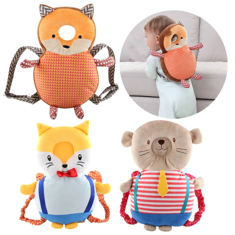

Cartoon Baby Kids Protection Pillow Adjustable Infant Safety Pads for Baby Walkers Protective Toddler Backpack Head Pillow