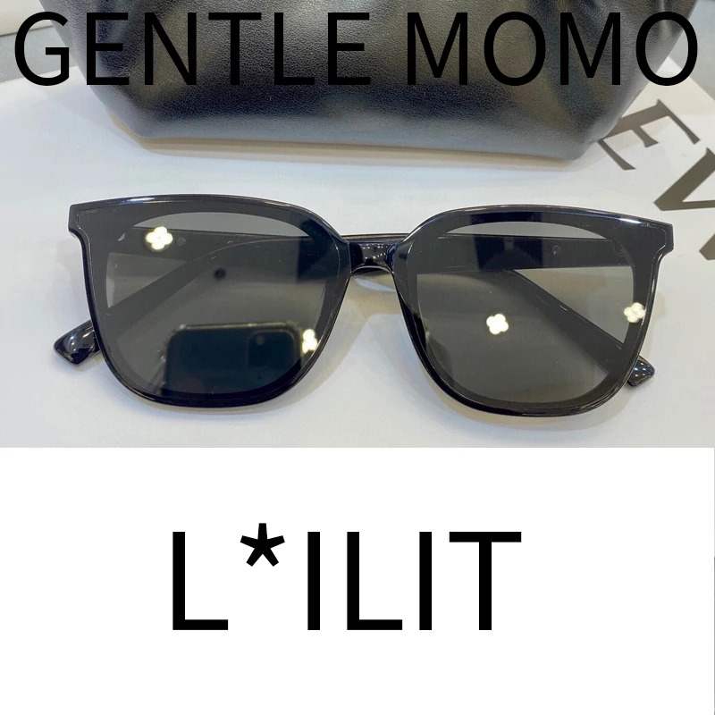 

GM Gentle Momo Yuumi Sunglasses Women For Men 2023 Designer Fashion UV400 Sun Glasses Luxury Brand Quality Trendy Black Monster