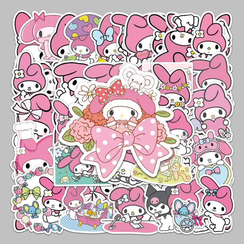 

50 шт., водонепроницаемые наклейки для ноутбука, чемодана, холодильника