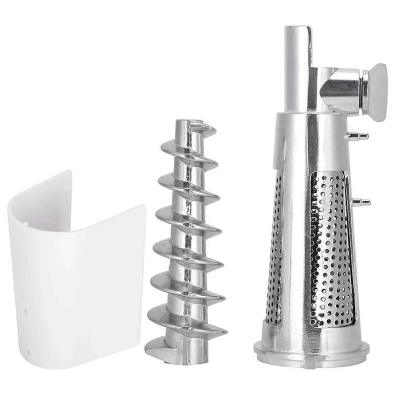 Meat Grinder Attachment For Kitchenaid FGA Mixers, Tomato Juicer Strainer Screw Shaft Filter Sleeve Baffle Accessories