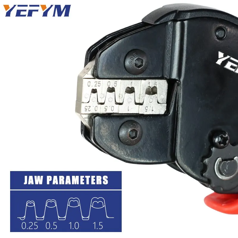 Мини-многофункциональные плоскогубцы YM-58BS с прямой ручкой из углеродистой стали