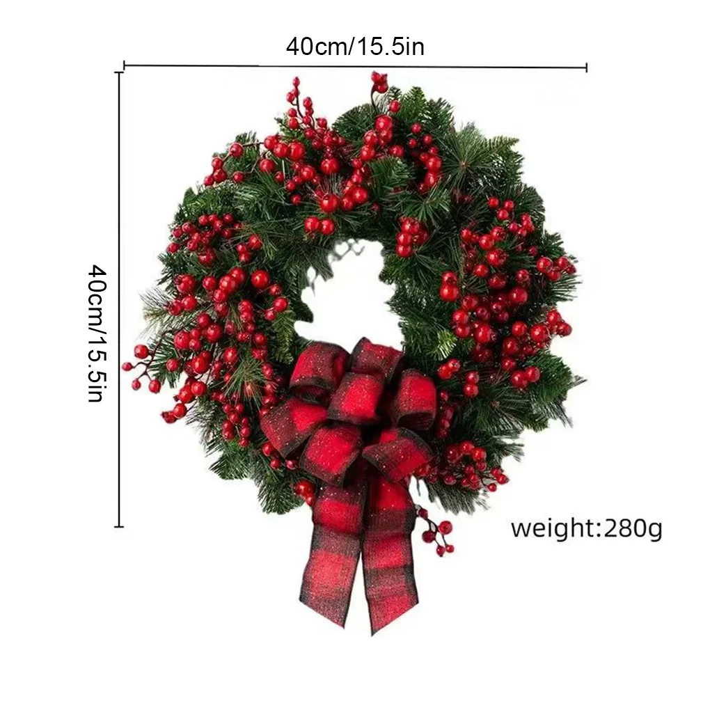 

Искусственный рождественский венок