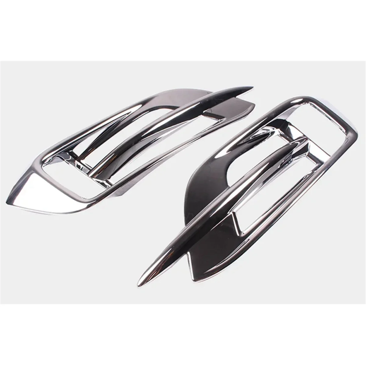 Хромированная накладка на заднюю противотуманную фару автомобиля для Honda Civic 10th