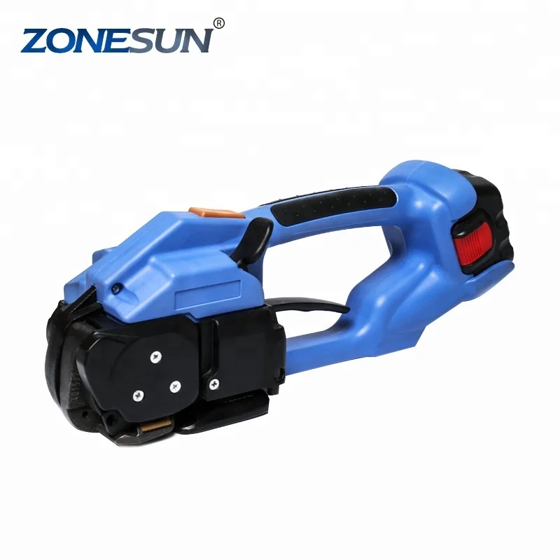 

ZONESUN ort200 Battery Powered Strapping Tool Electric Plastic Strapping Tool